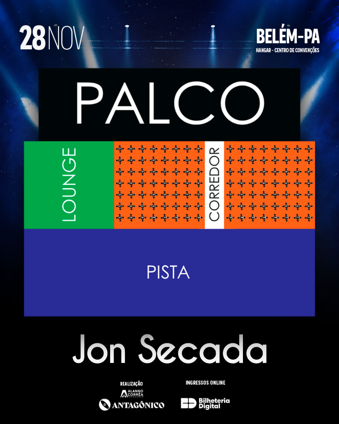 Mapa do local — Hangar - Centro de Convenções